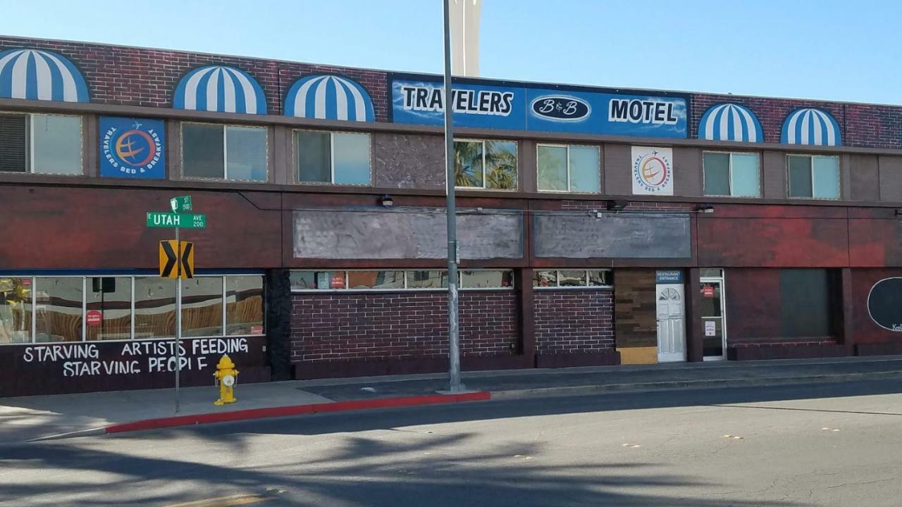 Travelers Bed & Breakfast Hostel 拉斯维加斯 外观 照片